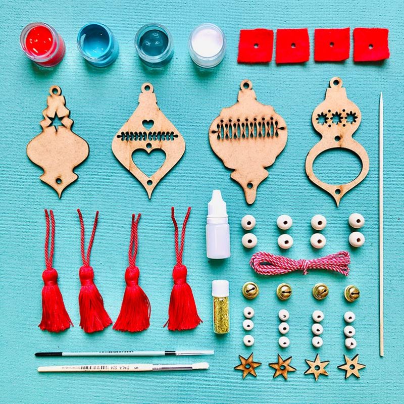 Christmas Ornament Art Box