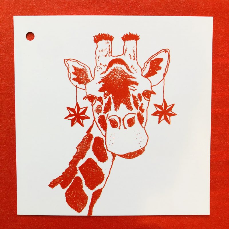 African Christmas Gift Tags