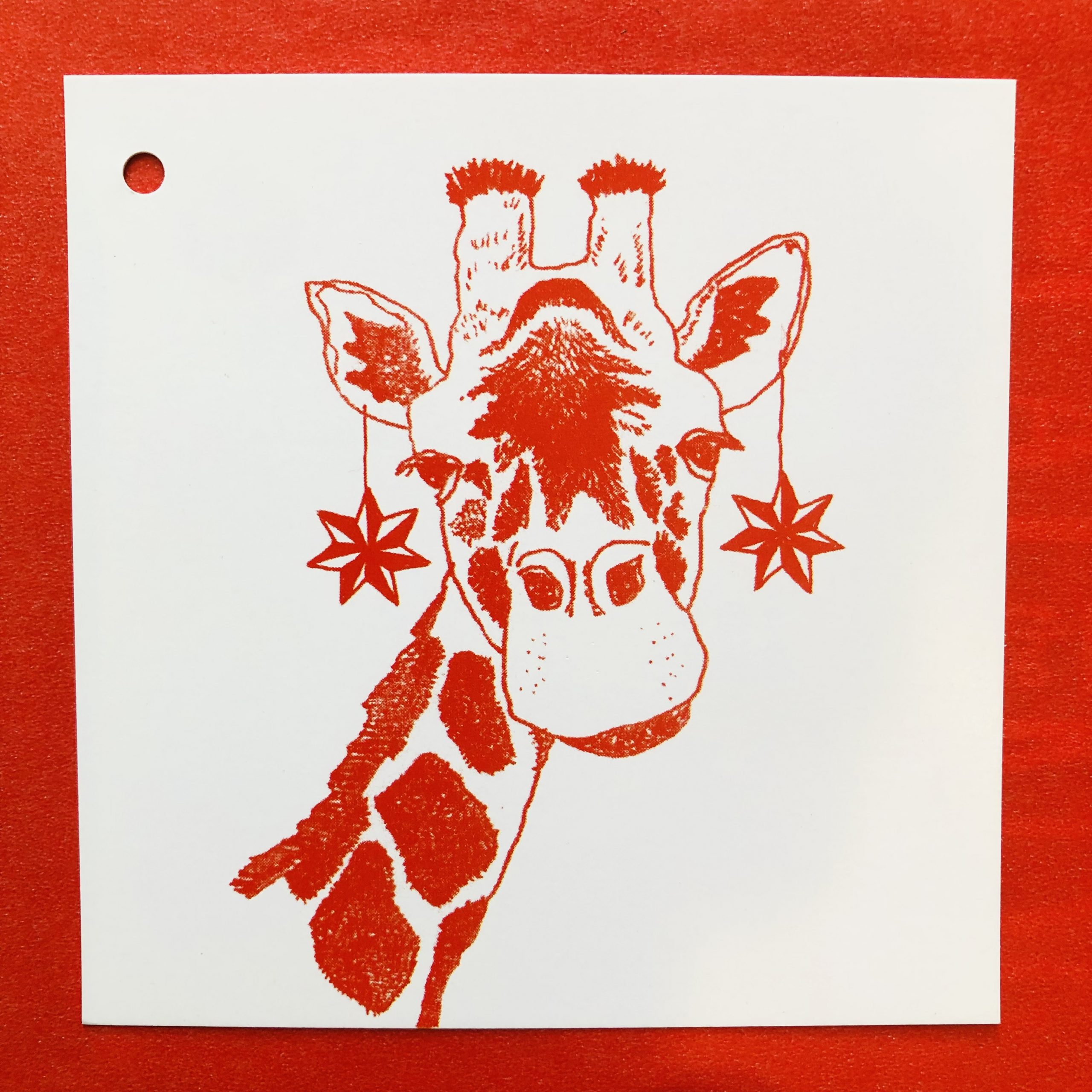 African Christmas Gift Tags