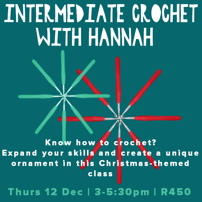 Intermediate Crochet with Hannah